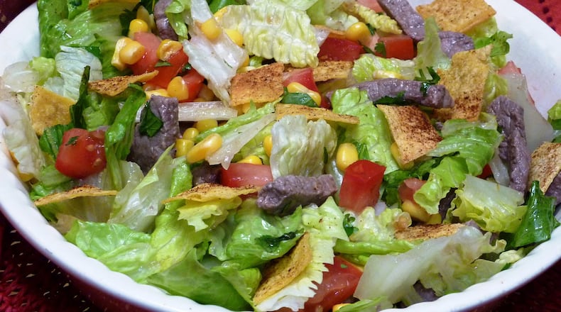 Mexican Tortilla Salad. (Linda Gassenheimer/TNS)