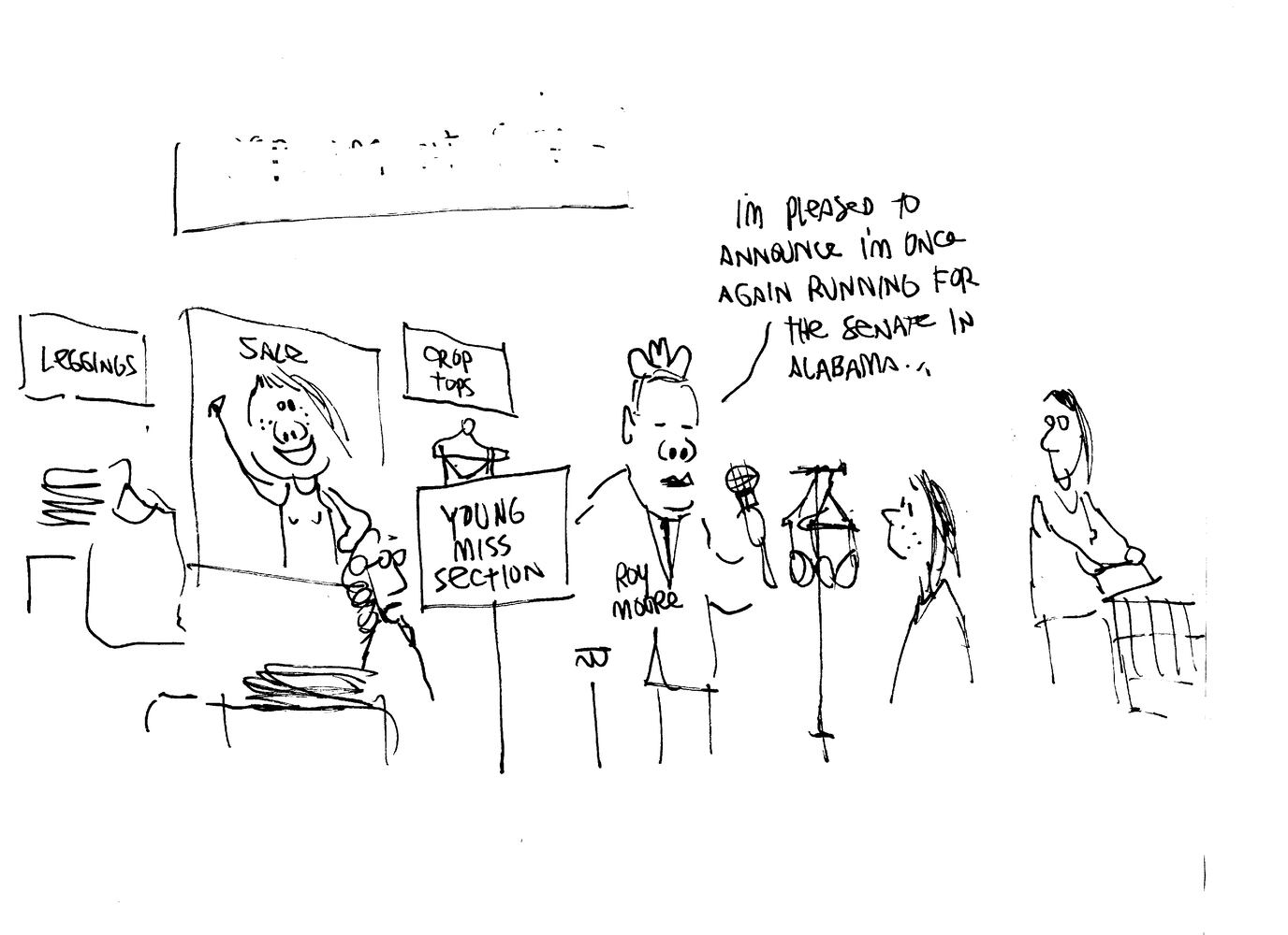 Mike Luckovich starts his Round File for June 2019