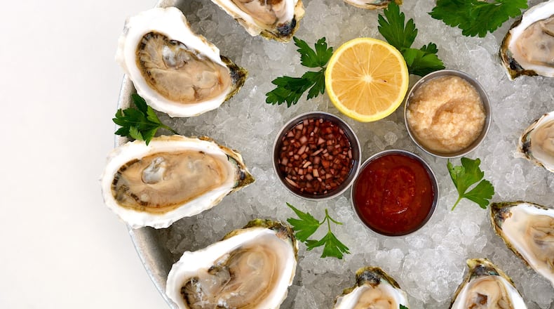 Oysters from C&S Chowder House. HANDOUT / Green Olive Media.