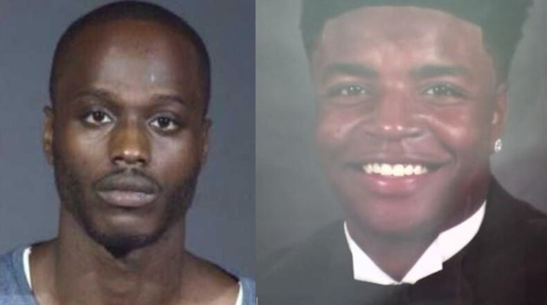 Marcus Fraser (left) was convicted of murdering Rodricous Gates Jr. in 2017.