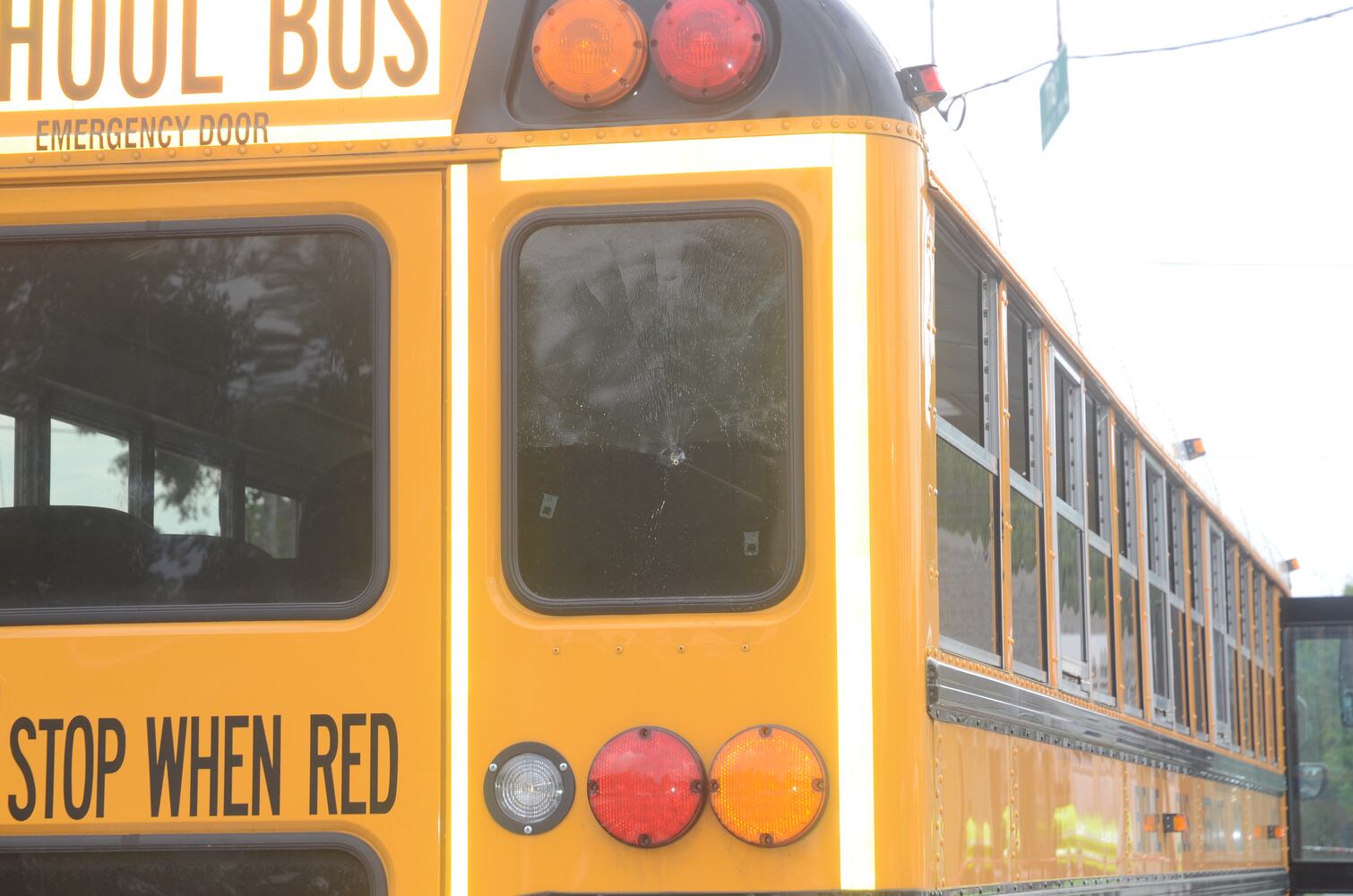 Photos: School bus shooting investigation