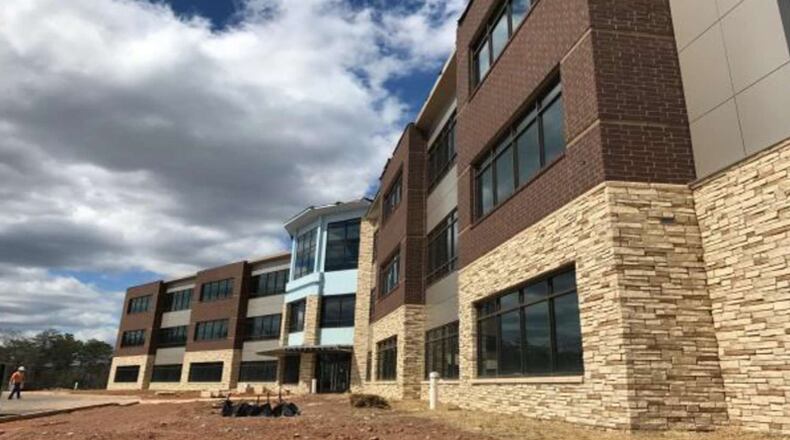 Work continues on the Cherokee County schools’ new educational services facility in Canton. CHEROKEE COUNTY SCHOOL DISTRICT