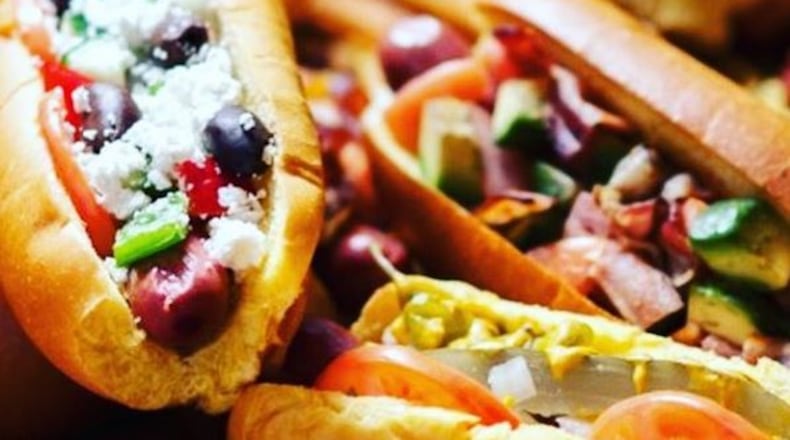 A variety of craft hot dogs are on the menu at Drafts + Dogs / Photo from the Drafts + Dogs Instagram account