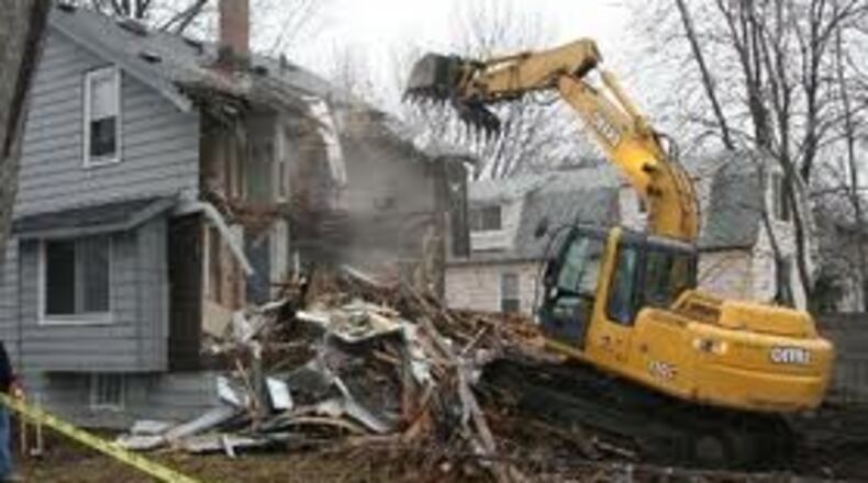 DeKalb County plans to demolish property in Clarkston on Thursday. CONTRIBUTED