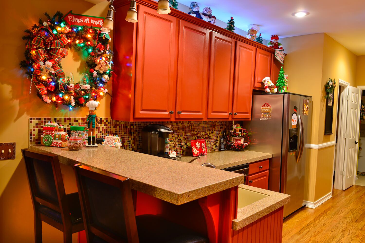 Gingerbread kitchen