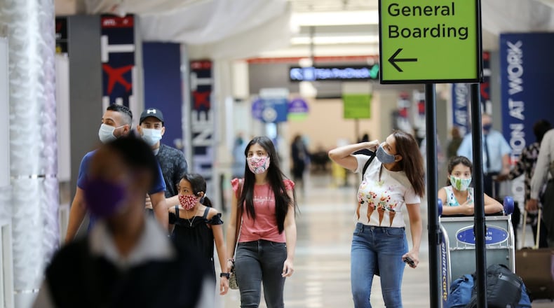 Hartsfield-Jackson International Airport on June 23, 2020. Credit: Miguel Martinez for The Atlanta Journal-Constitution