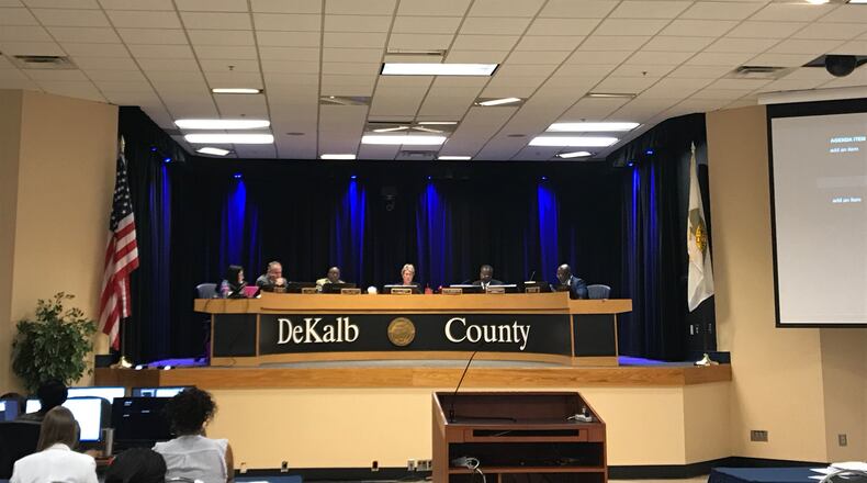 DeKalb County Commission voted to approve a $1.27 billion mid-year budget on Tuesday. Commissioner Mereda Davis Johnson participated via conference call.