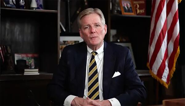 Brant Frost IV, founder of First Liberty Building and Loan.  (YouTube screengrab)
