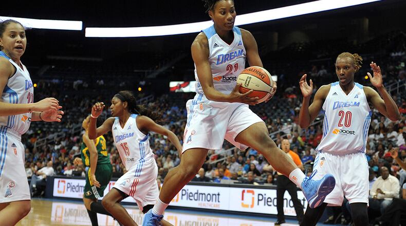 The Dream, which hold the 10th overall pick in the WNBA Draft, went 19-15 to win the East Conference last year.