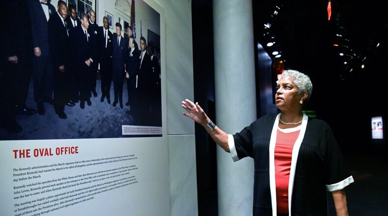 Shirley Franklin at the National Center for Civil and Human Rights: “All of a sudden, I realized that you just had to be black to be lynched.” HYOSUB SHIN / HSHIN@AJC.COM