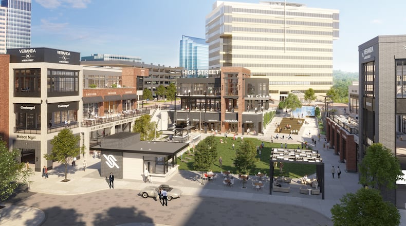 A rendering of the High Street development coming to Dunwoody. / Courtesy of High Street
