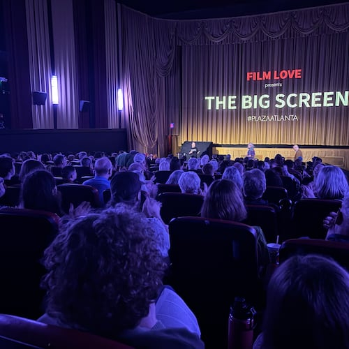 A Film Love Atlanta screening in May at the Plaza Theatre. (Courtesy of Film Love Atlanta)