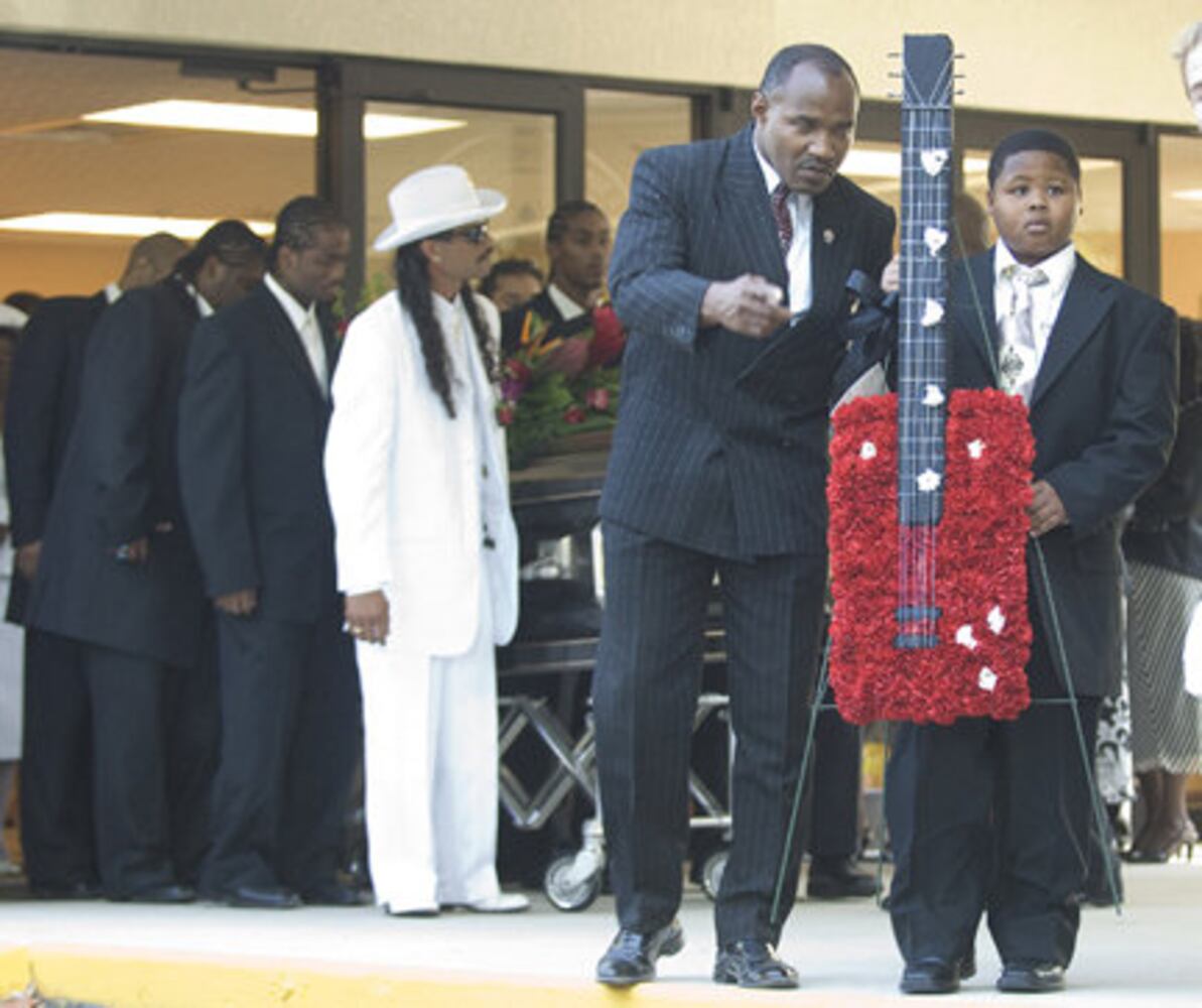 Funeral of rock legend Bo Diddley
