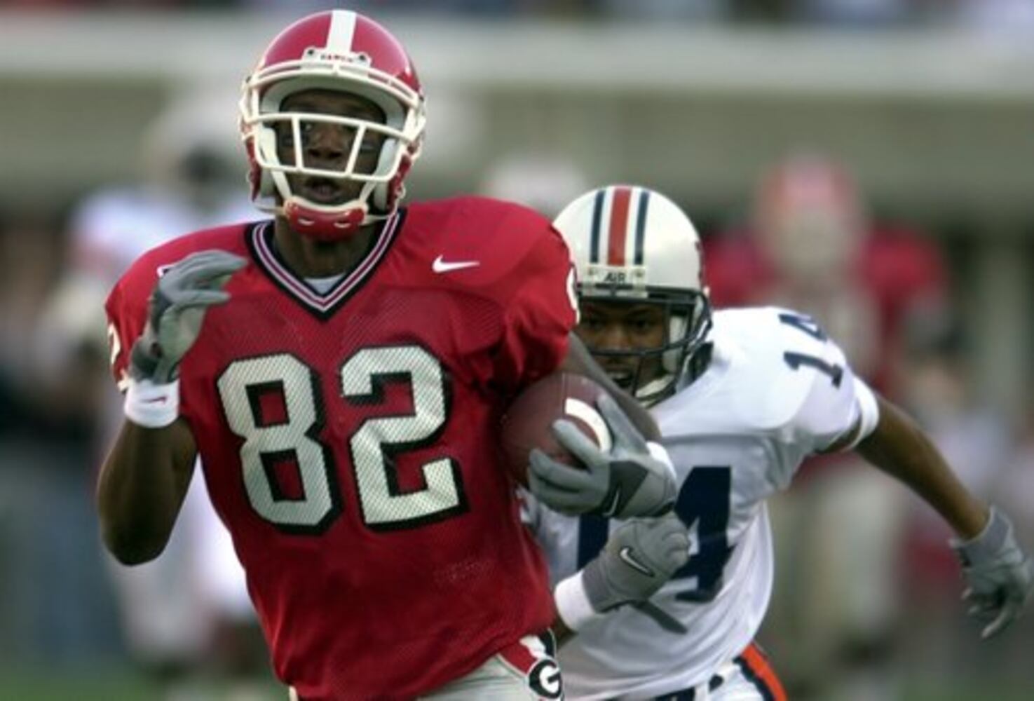 Who's the best receiver in UGA history?