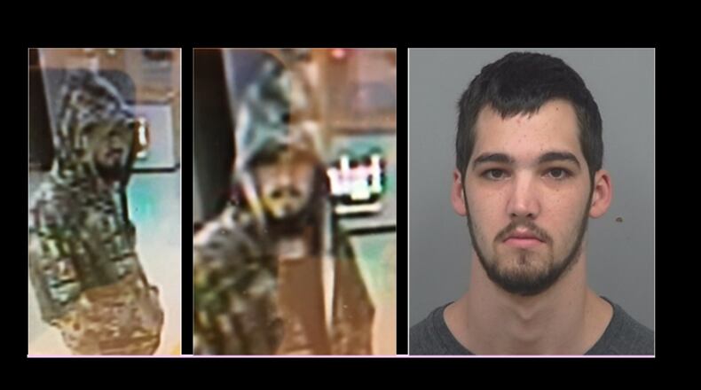 Aaron Neighbors, 24, has been charged with armed robbery, aggravated assault, and drug possession.