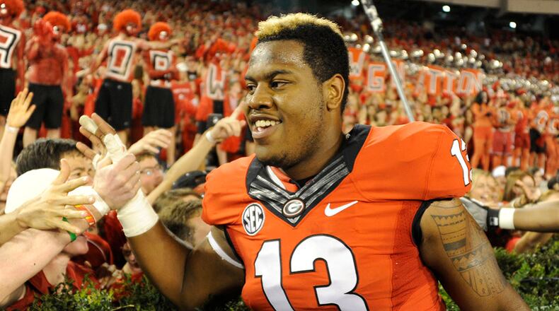 Jonathan Ledbetter, from Tucker, has been expected to contend for a starting spot on the defensive line.