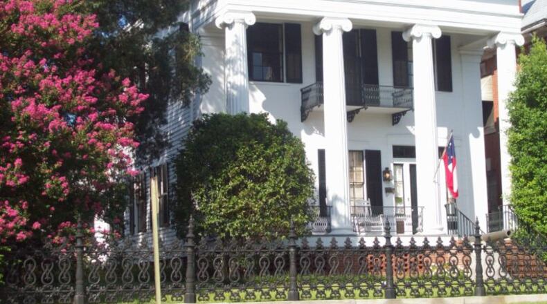 The Cannonball House in Macon contains the founders’ parlors for both the Adelphean Society and the Philomathean Society. Photo courtesy of the Phi Mu National Headquarters