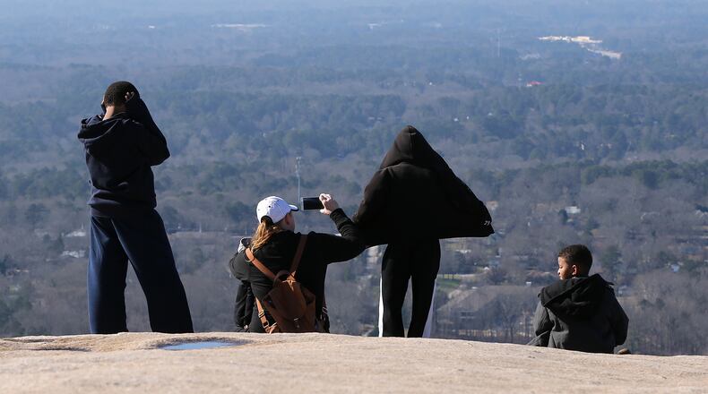 The view from Stone Mountain. Curtis Compton, ccompton@ajc.com