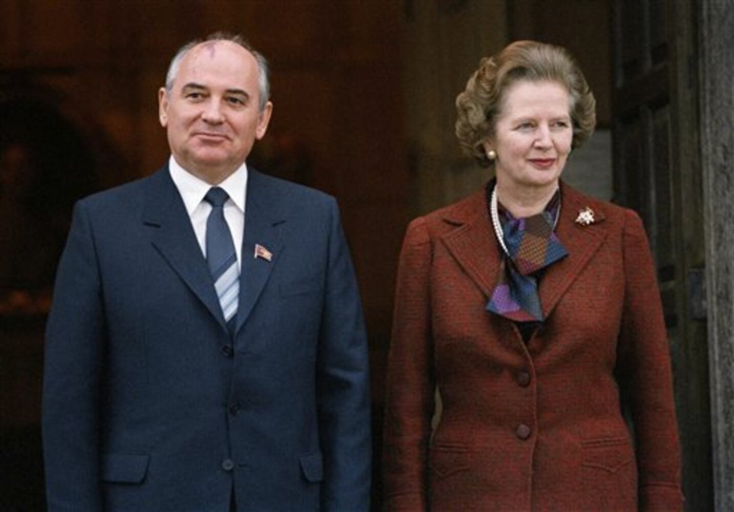 The iconic Margaret Thatcher