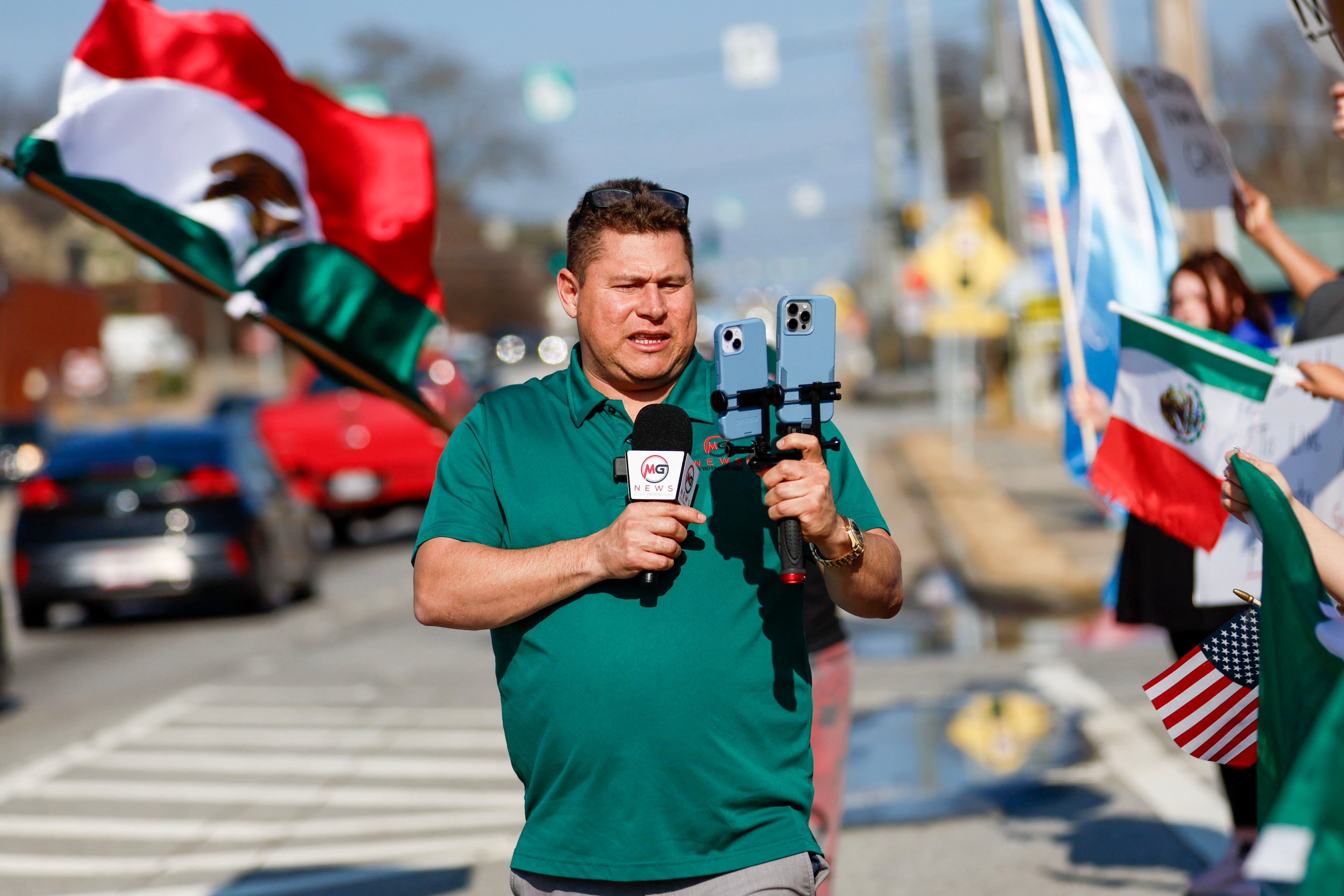 “It fills me with joy to know that my work had an impact. But I’m paying for that with my freedom," journalist Mario Guevara said. (Miguel Martinez/AJC)