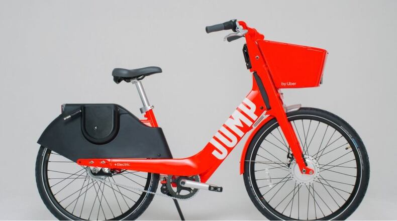 Uber will launch an electric bike service in Atlanta today.