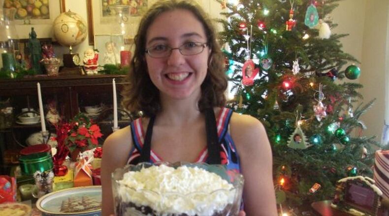 Olivia King still makes the 10-layer Christmas trifle her Welsh-born grandmother used to make. CONTRIBUTED
