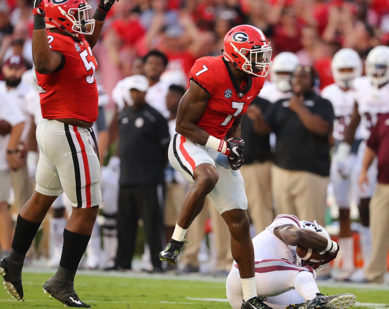 Photos: Georgia meets Mississippi State in battle of Bulldogs