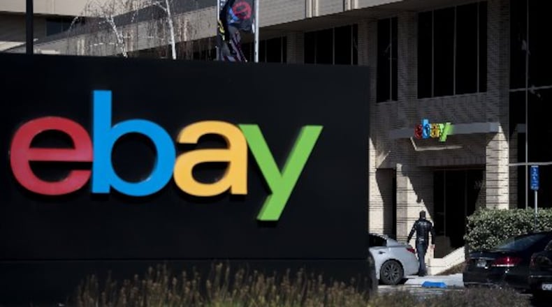 A group representing online companies including eBay opposed Georgia’s sales tax legislation. Bloomberg photo