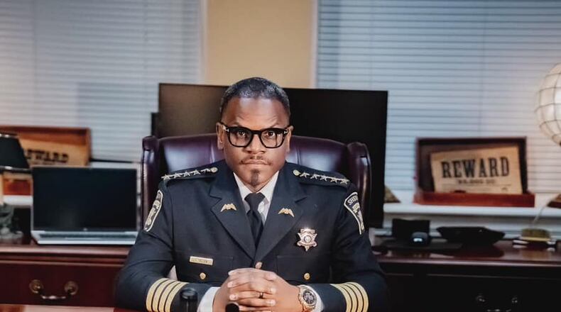 Clayton County Sheriff Levon Allen was first elected in April 2023, before winning reelection last summer. Allen blamed an outdated computer system for the latest mistaken release of an inmate. (Clayton County Sheriff Levon Allen's Facebook Page)