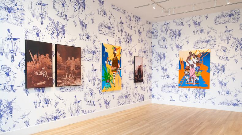 Shanequa Gay’s “Gateway to the South,” installation view.