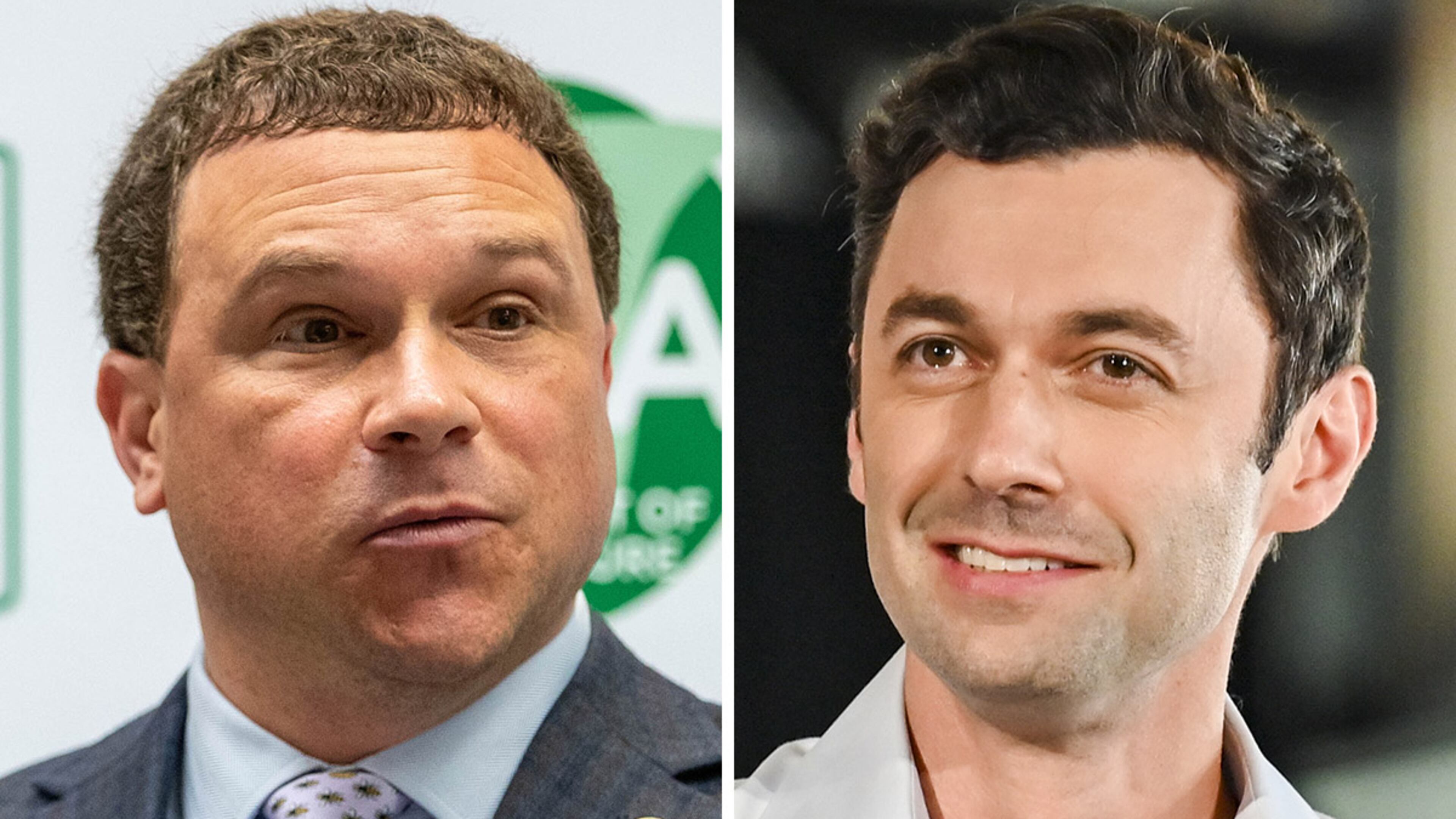 This is not the first time U.S. Sen. Jon Ossoff (right) has pressed Georgia Agricultural Commissioner Tyler Harper on Helene aid negotiations.