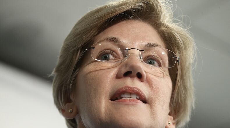 When it comes to trade, Sen. Elizabeth Warren leads the Democratic charge not only against Obama but against Truman, Kennedy and Clinton. (Photo: Win McNamee / Getty Images)