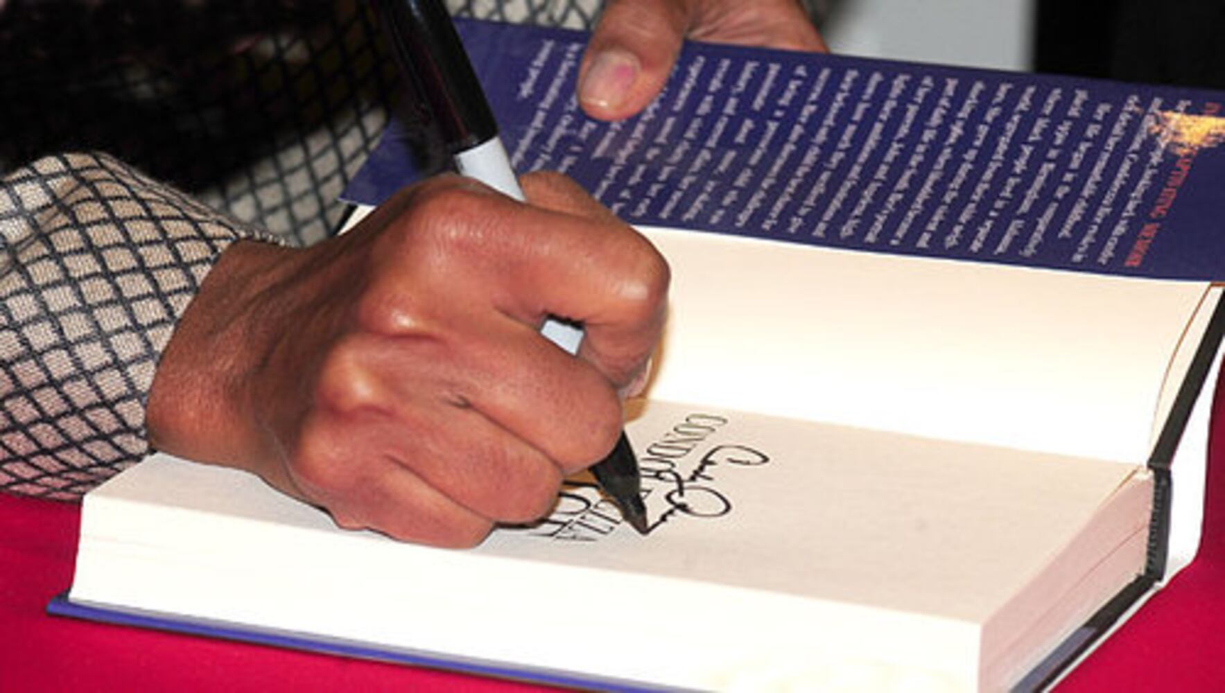 Condoleezza Rice book signing at Stonecrest