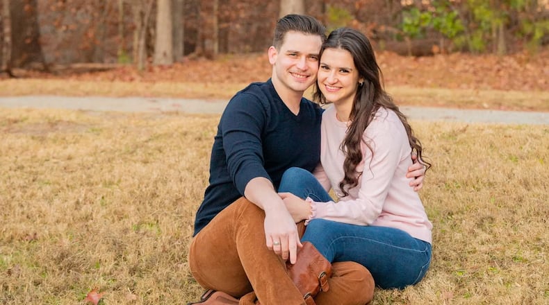 Haden Rider and Arielle Geller embrace each other -- and their lives in theater. "“I love theater because it can make a difference in somebody’s life,” Rider says. Courtesy of Haden Rider and Arielle Geller