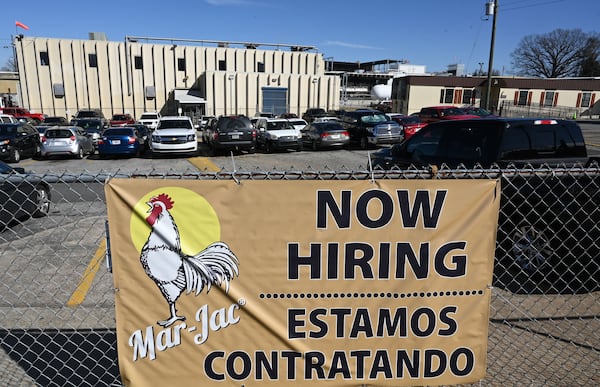 Exterior of Mar-Jac Poultry, Wednesday, Jan. 29, 2025, in Gainesville. The $1 billion-a-year industry gives Gainesville the nickname "Poultry Capital of the World." (Hyosub Shin/AJC)