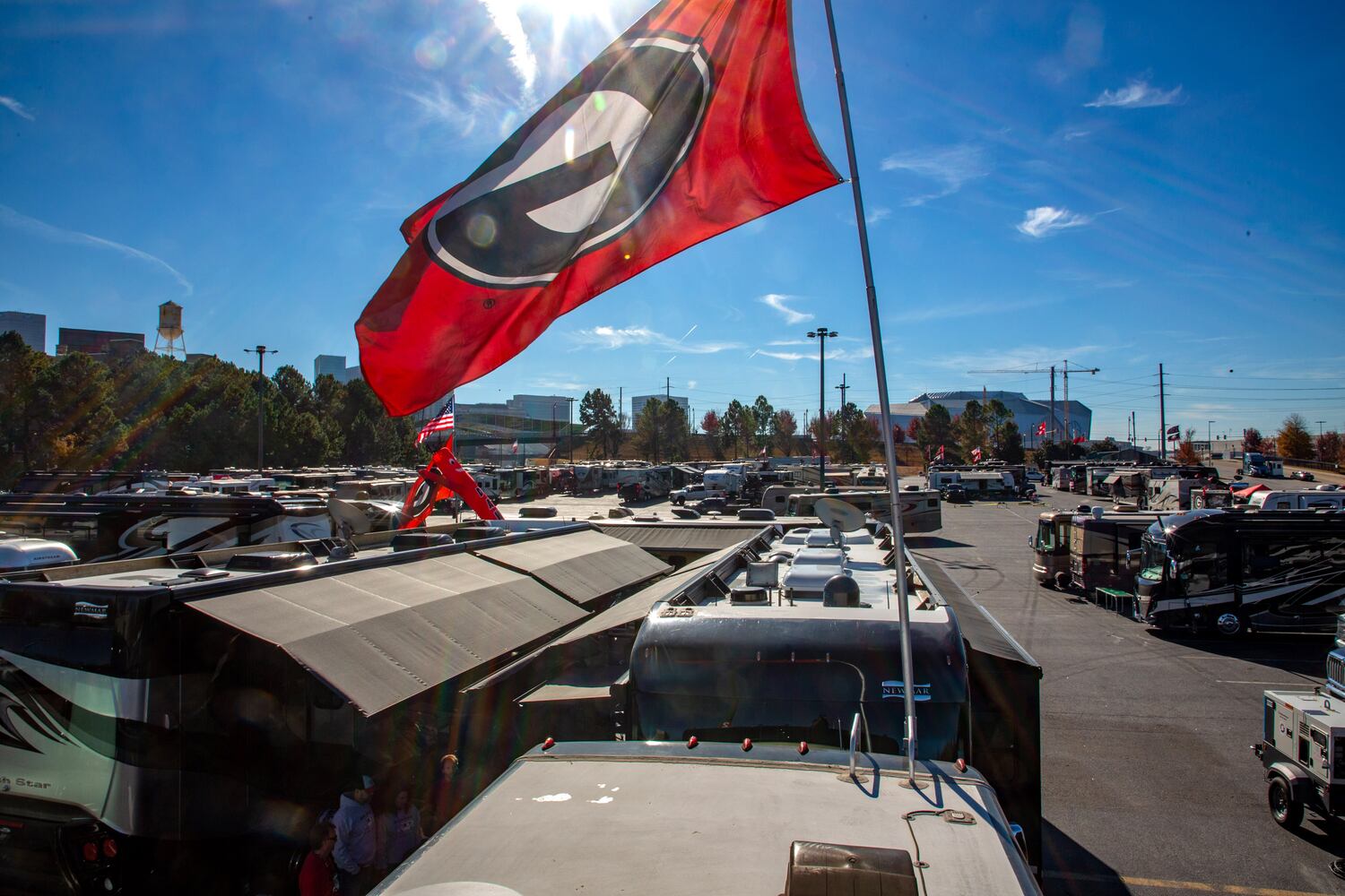 Scene photos for Saturday's SEC championship
