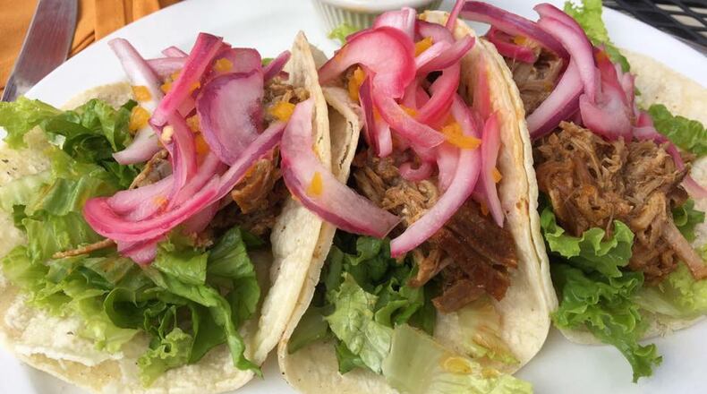 Tacos were on the menu at Across the Street. / Photo from the Across the Street Facebook page