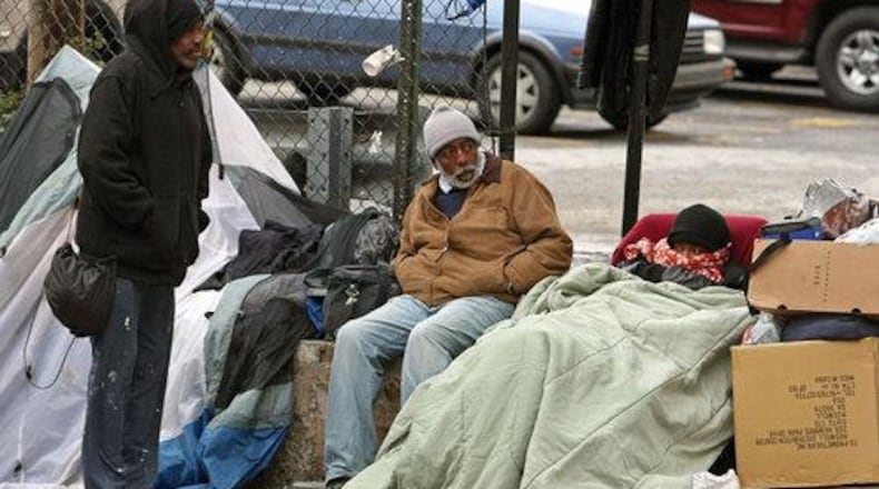 The city of Atlanta Continuum of Care is conducting a count of homeless individuals this week. AJC file photo