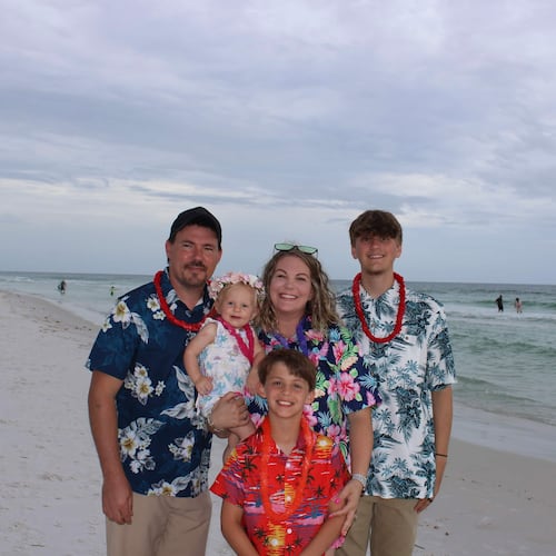 Despite living more than three hours from Atlanta, the Tarrant family chose Children's Healthcare of Atlanta treatment of their children's medical conditions. (Courtesy of the Tarrant family)