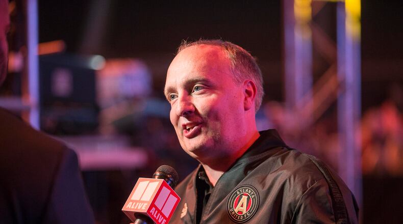 Atlanta United President Darren Eales.