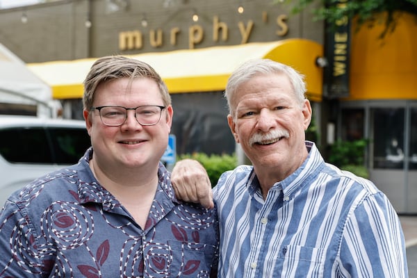 Murphy's owners Matt McCarthy, executive chef, and his father, Gregg, former chef at the restaurant. The Virginia Highland eatery will serve authentic Irish favorites on St. Paddy's Day. (Natrice Miller/ AJC)