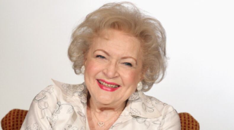 Actress Betty White speaks onstage during the Informal Session: Betty White's Off Their Rockers" panel in 2012.