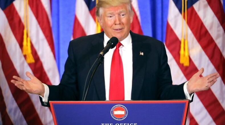 President Donald Trump transferred control of his business interests to his sons rather than divest. That could make Atlanta attorney Stefan Passantino’s job harder. Passantino last week was named Trump’s chief ethics lawyer. GETTY IMAGES