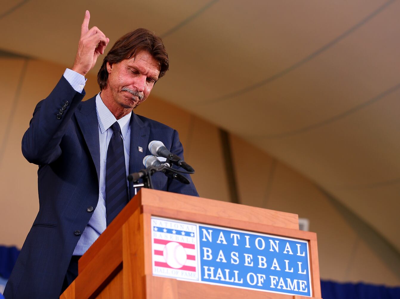 2015 Baseball Hall of Fame induction ceremony