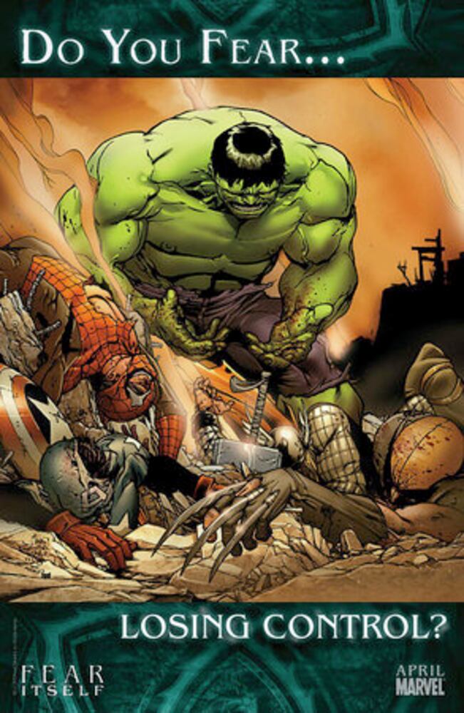 Marvel characters face fear