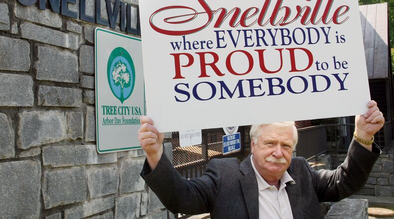 Snellville Mayor Tom Witts is under investigation for mixing campaign money with other accounts and failing to pay taxes. (Phil Skinner/ AJC File Photo)