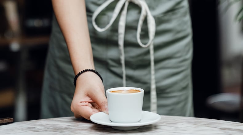 Face-to-face jobs like those in restaurants, bars and coffee shops have been decimated by the pandemic. And until it's over, they are unlikely to fully rebound.