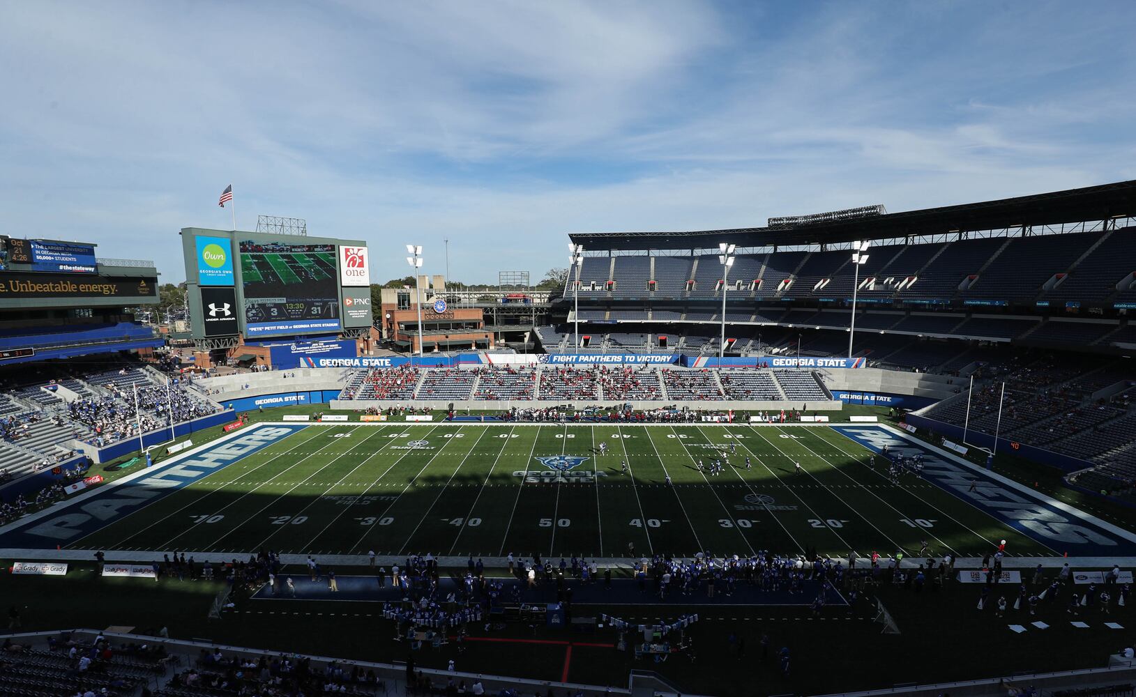 Photos: Georgia State plays at former Turner Field site