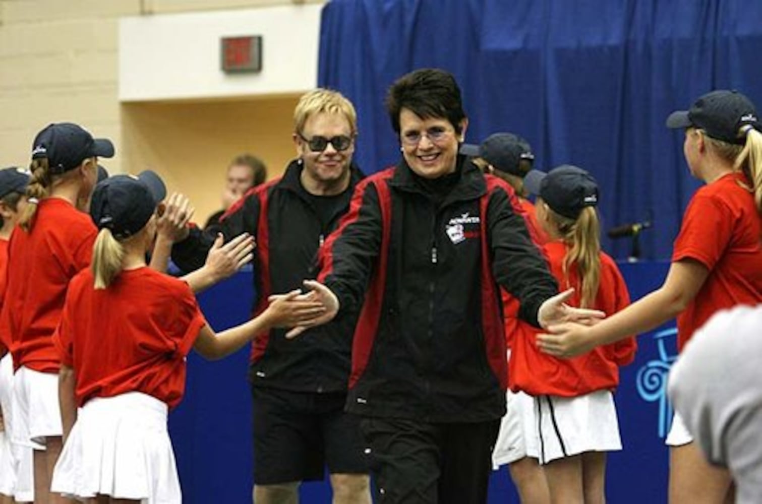 Elton John, tennis legends stage Atlanta tennis event to fight AIDS