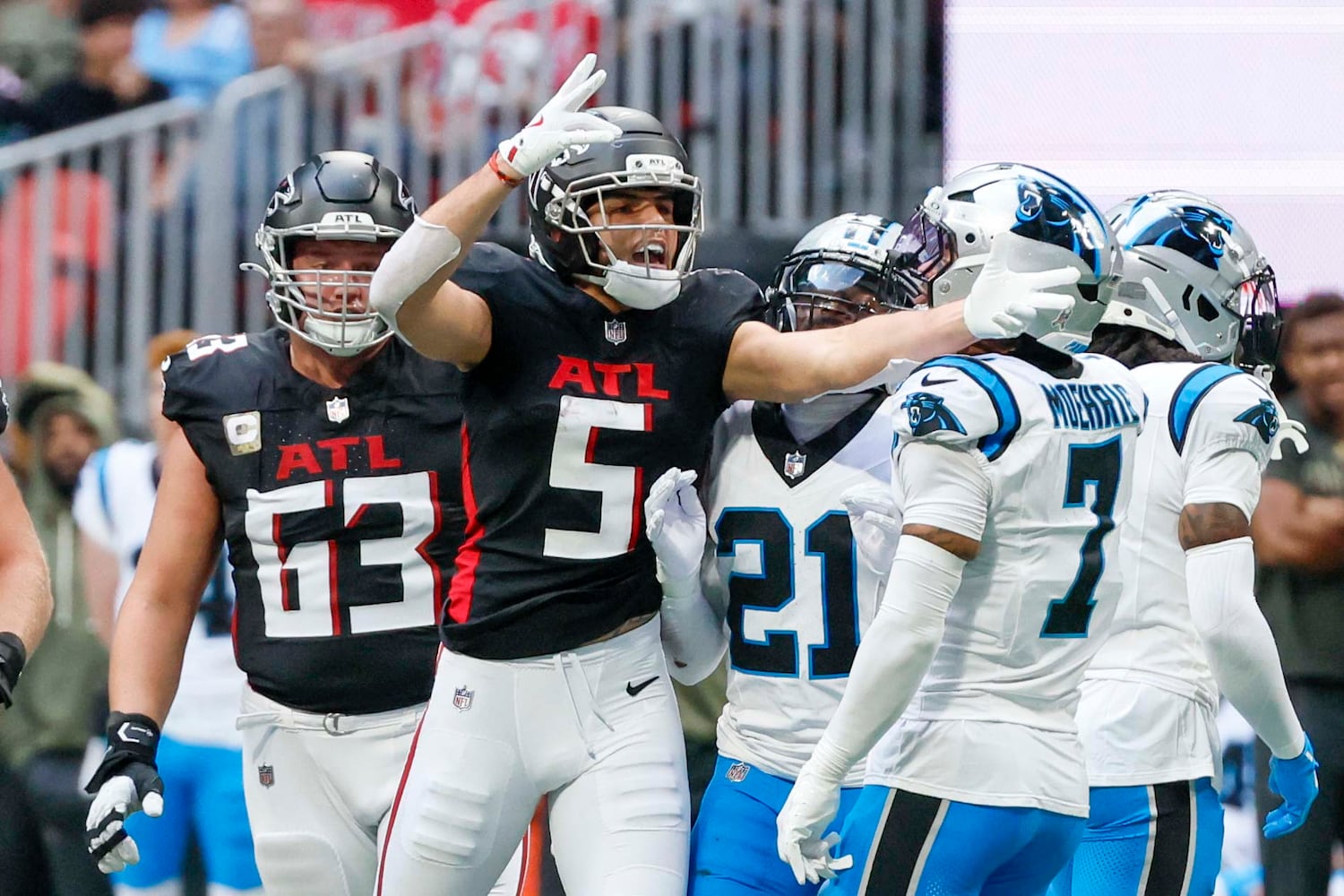 Atlanta Falcons vs Carolina Panthers